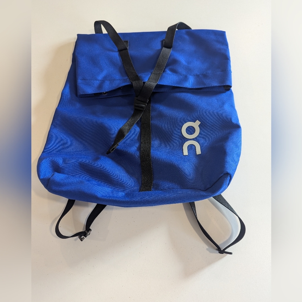 On Cloud Ambassador Backpack Tote Running Bag Blue Pack Hiking Travel Carry On